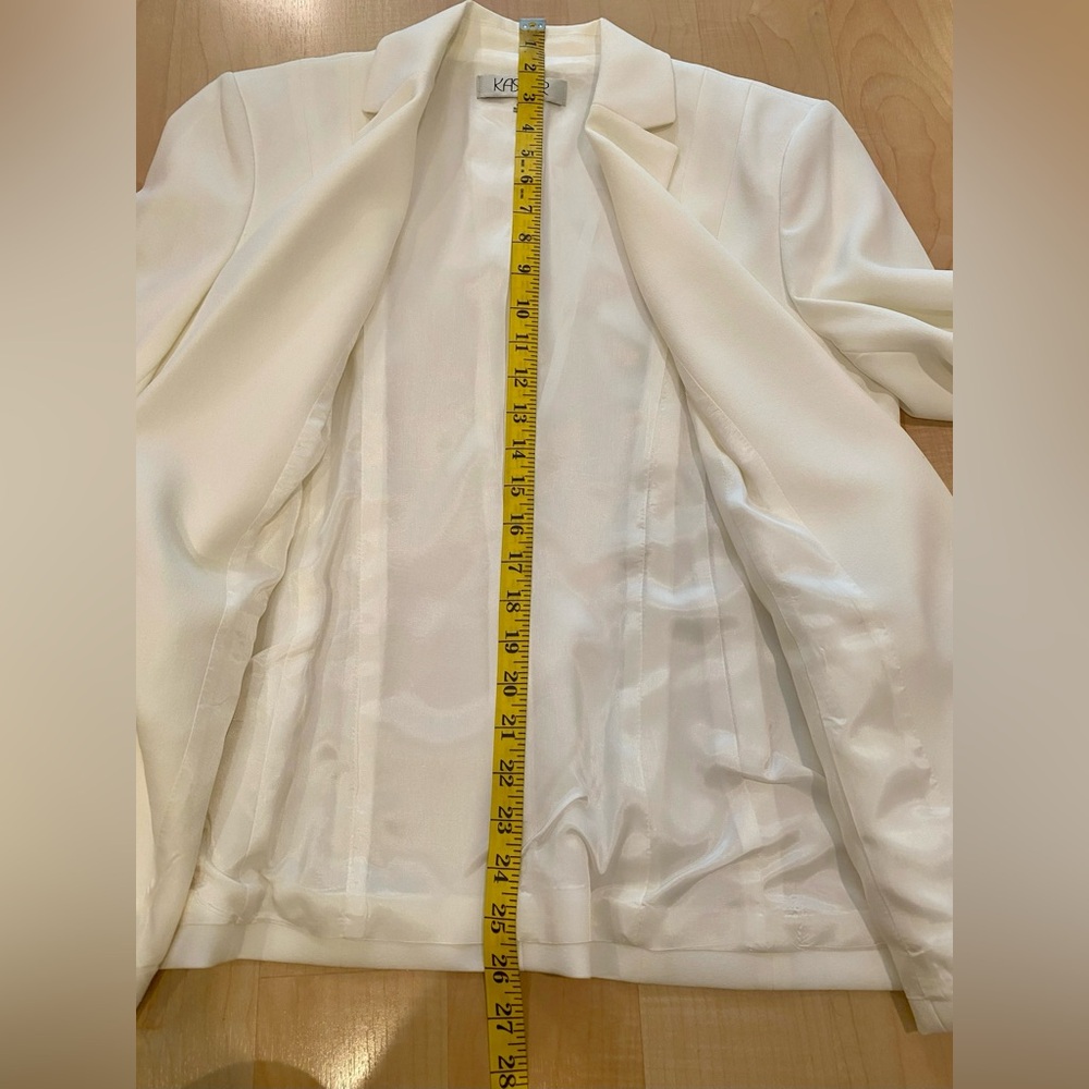 Kasper Blazer, size 14, snow white - Picture 4 of 10